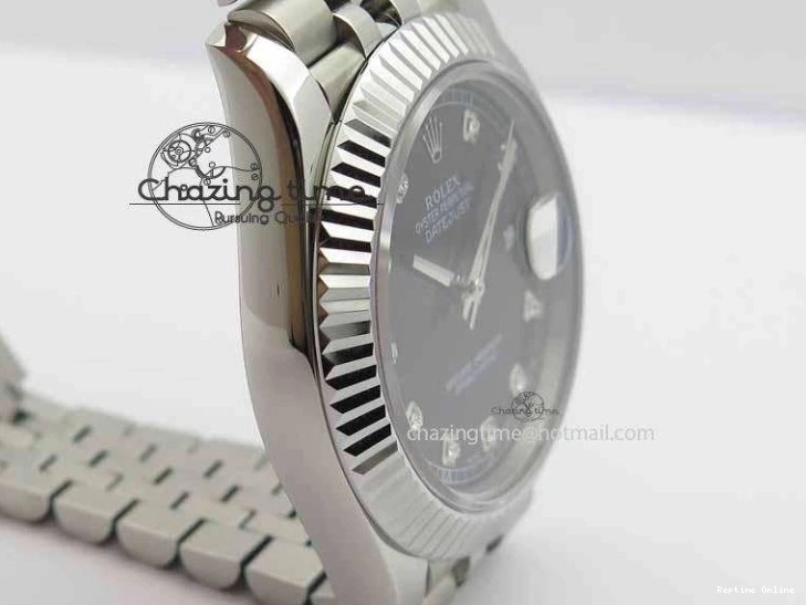 0501 DateJust II 41mm BP Maker Best Edition Black Diamonds Dial On New Version Jubilee Bracelet A Popular 3618